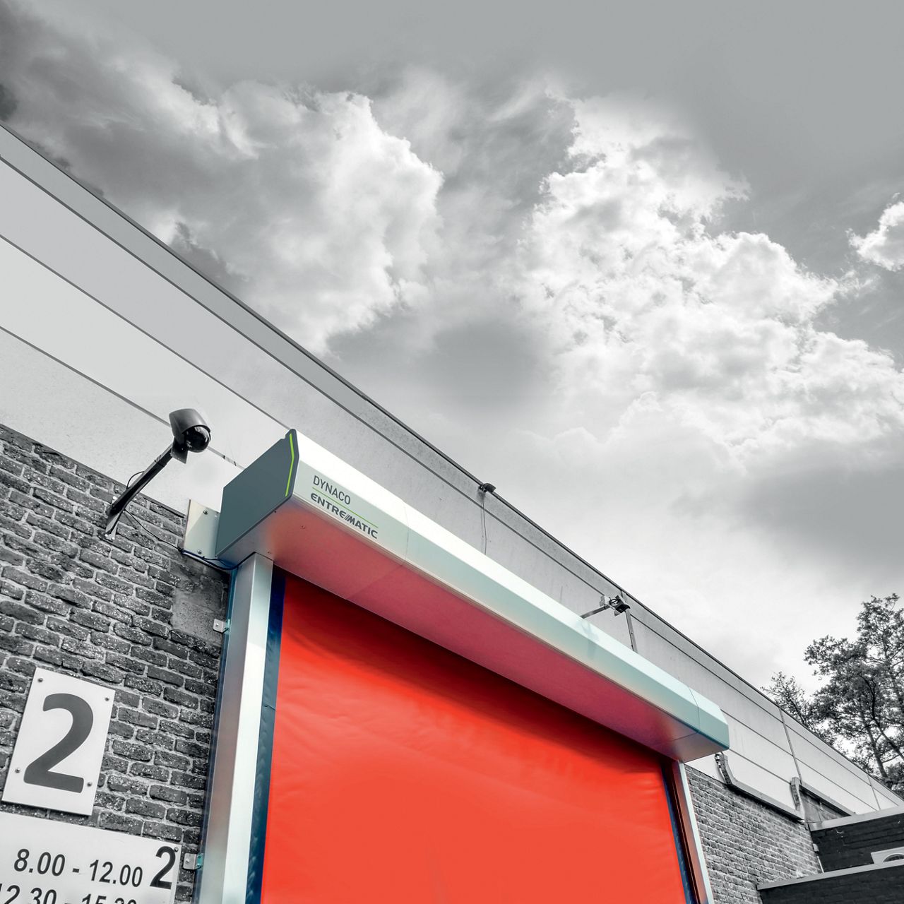 A detailed illustration of a part of an D-631 Compact door.