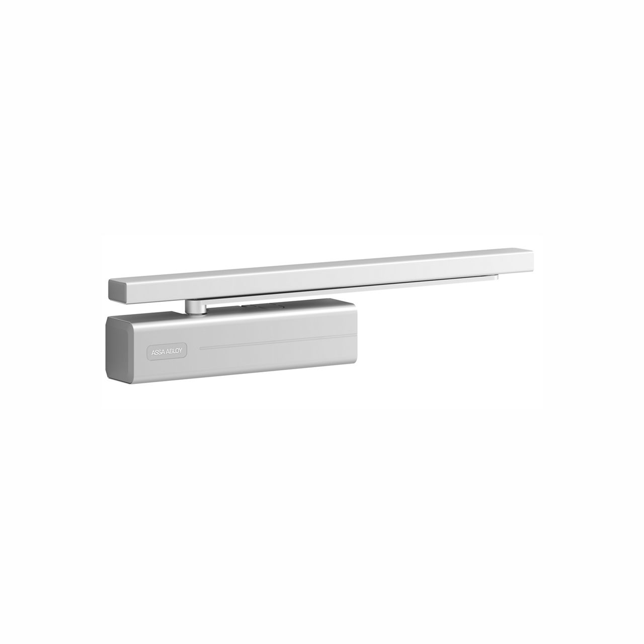 ASSA ABLOY DC700 Cam-Motion guide rail surface-mounted door closer fitted on single-leaf door