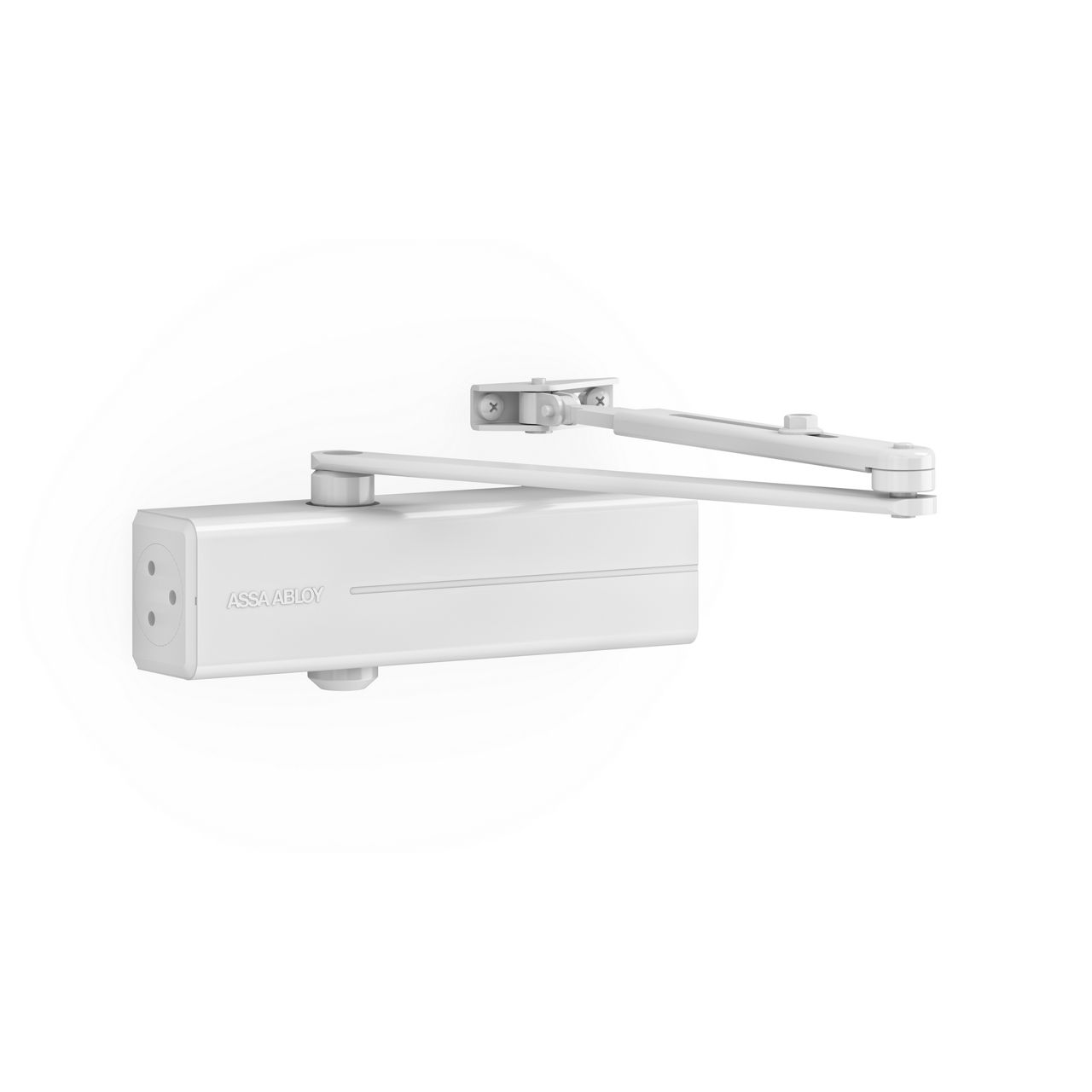 Image: DC140 Bianco RAL9016 con braccio standard