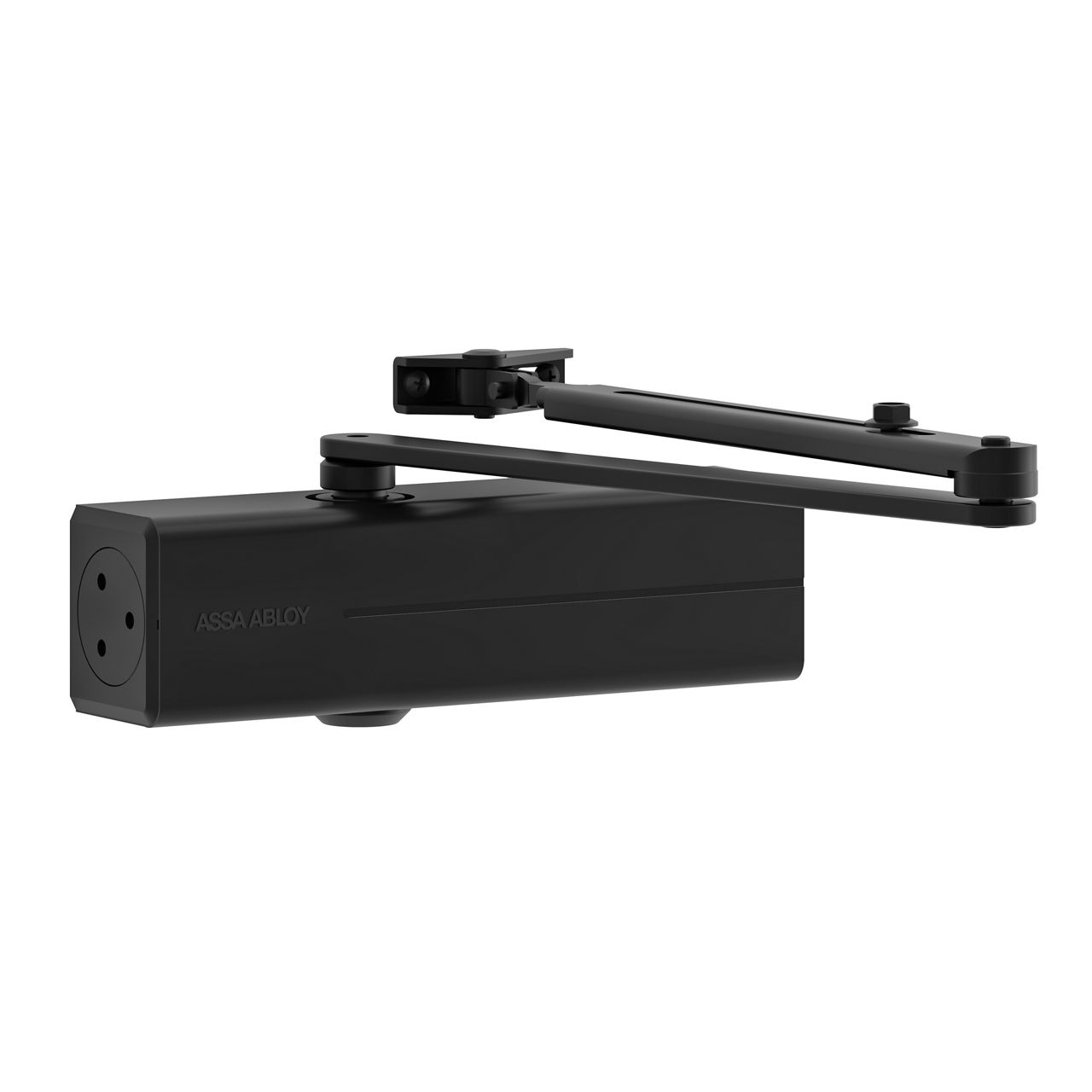 Image: DC200 with link arm L190, black, similar to RAL 9005