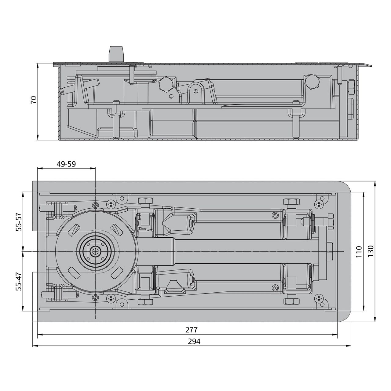Image: DC477 dimensioni