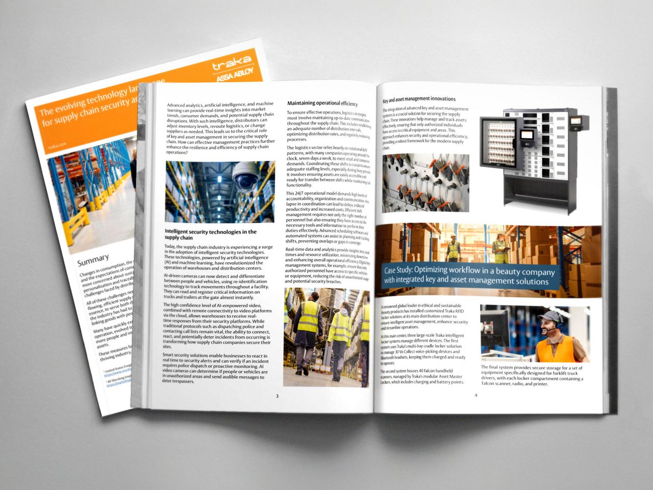 Distribution white paper mockup
