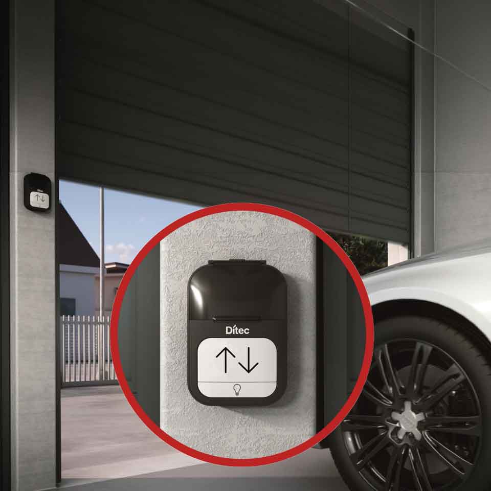 Image: Ditec WS3 wall station, une nouvelle solution qui vous fera découvrir une toute nouvelle expérience avec vos portes de garage !!