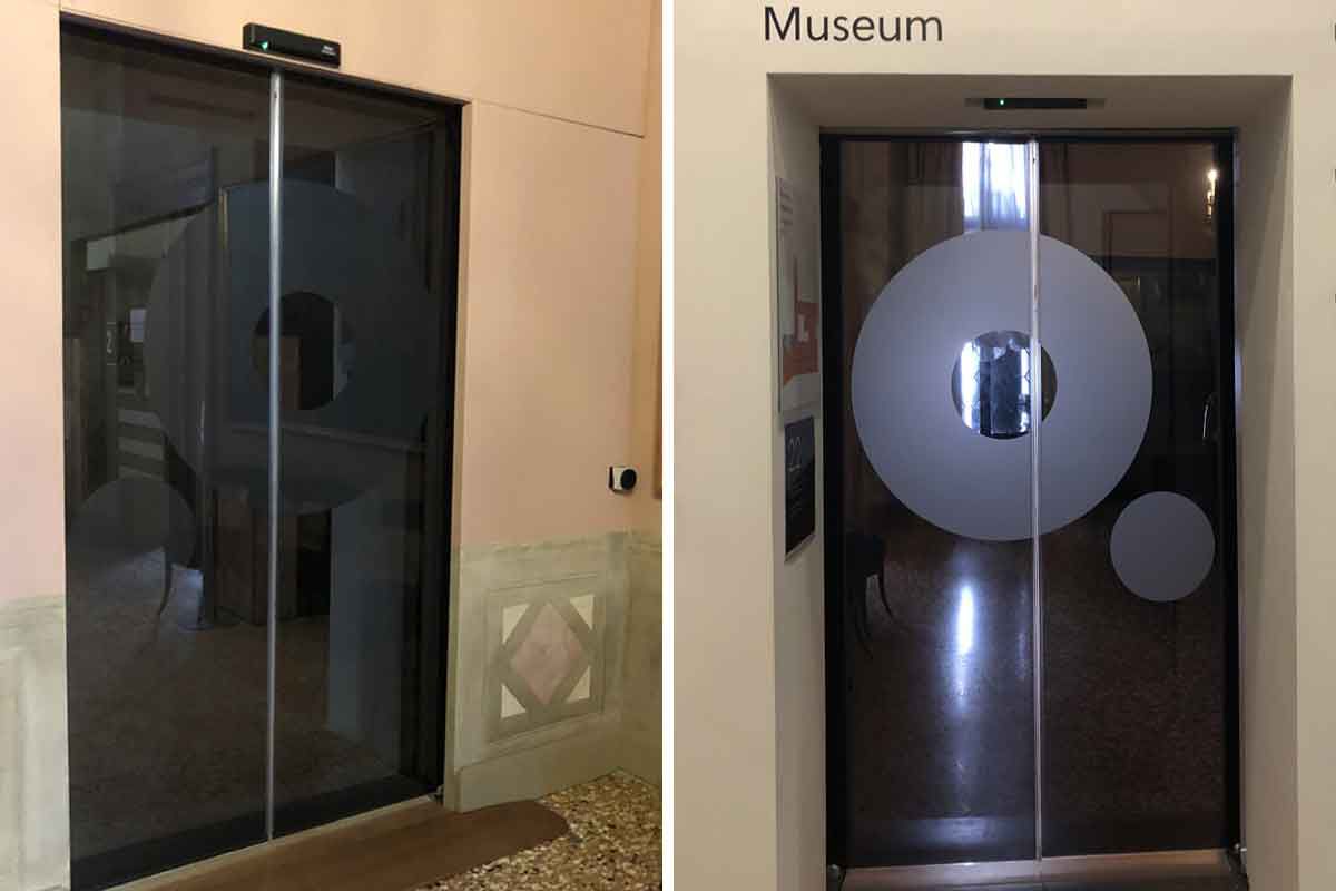 Portes automatiques Ditec au Musée Querini Stampalia 