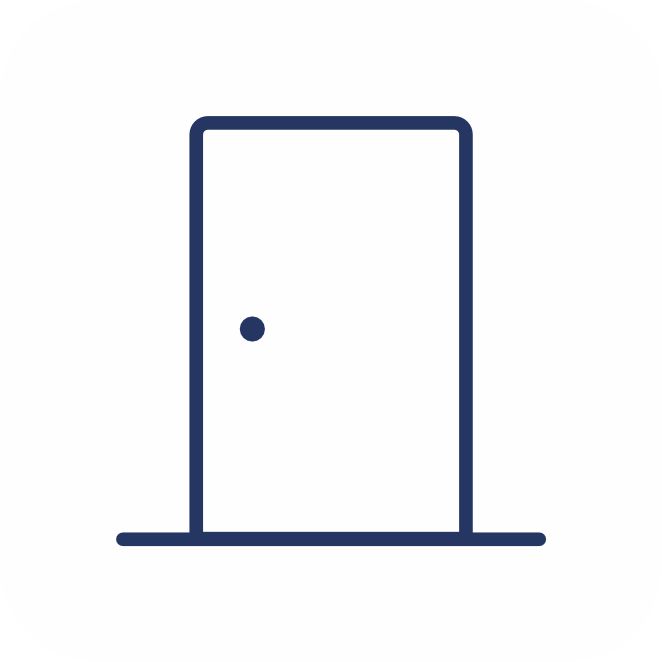 Suitable for wood, glass, metal, fire doors up to 300kg