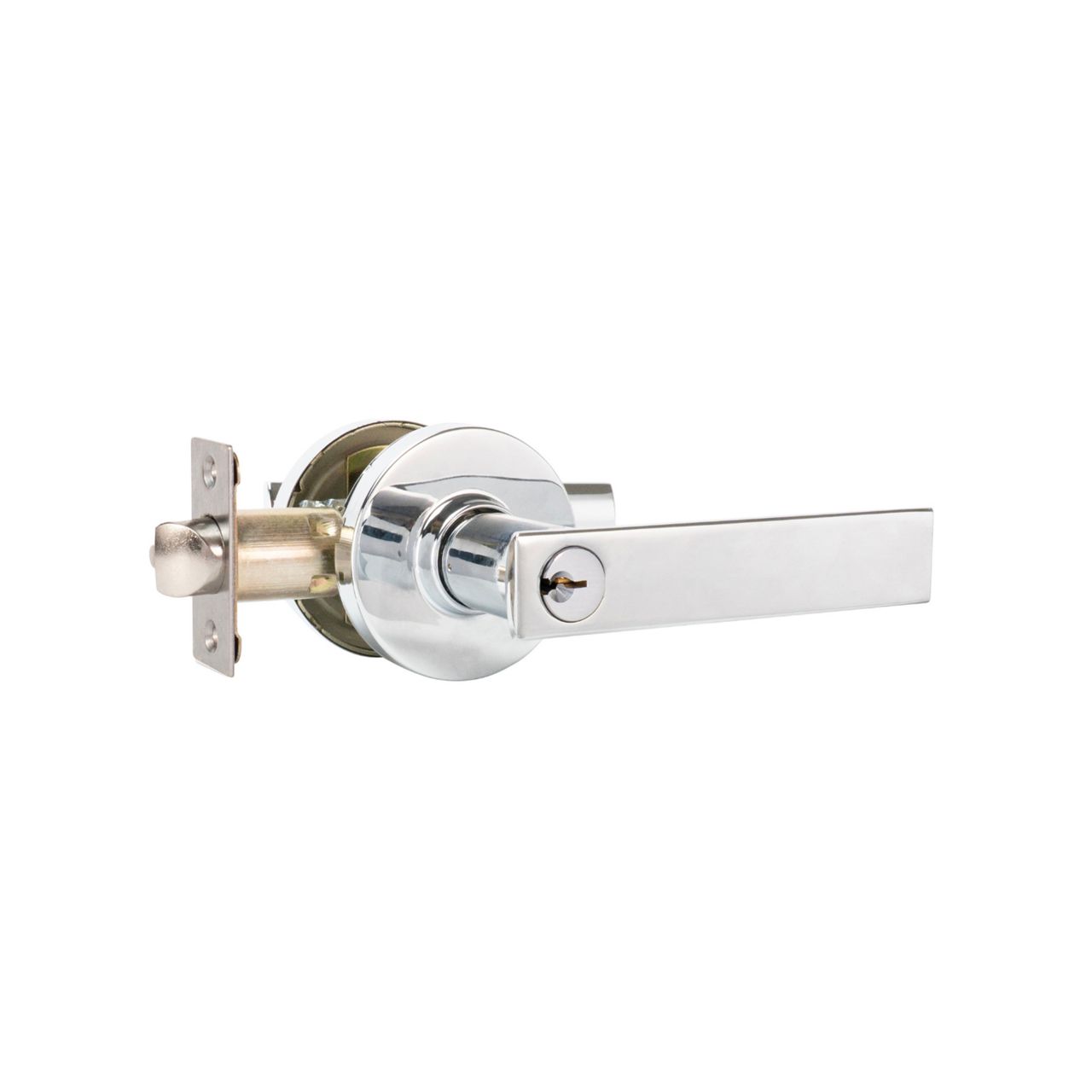 Image: Dune Entrance Lever in Chrome Plate