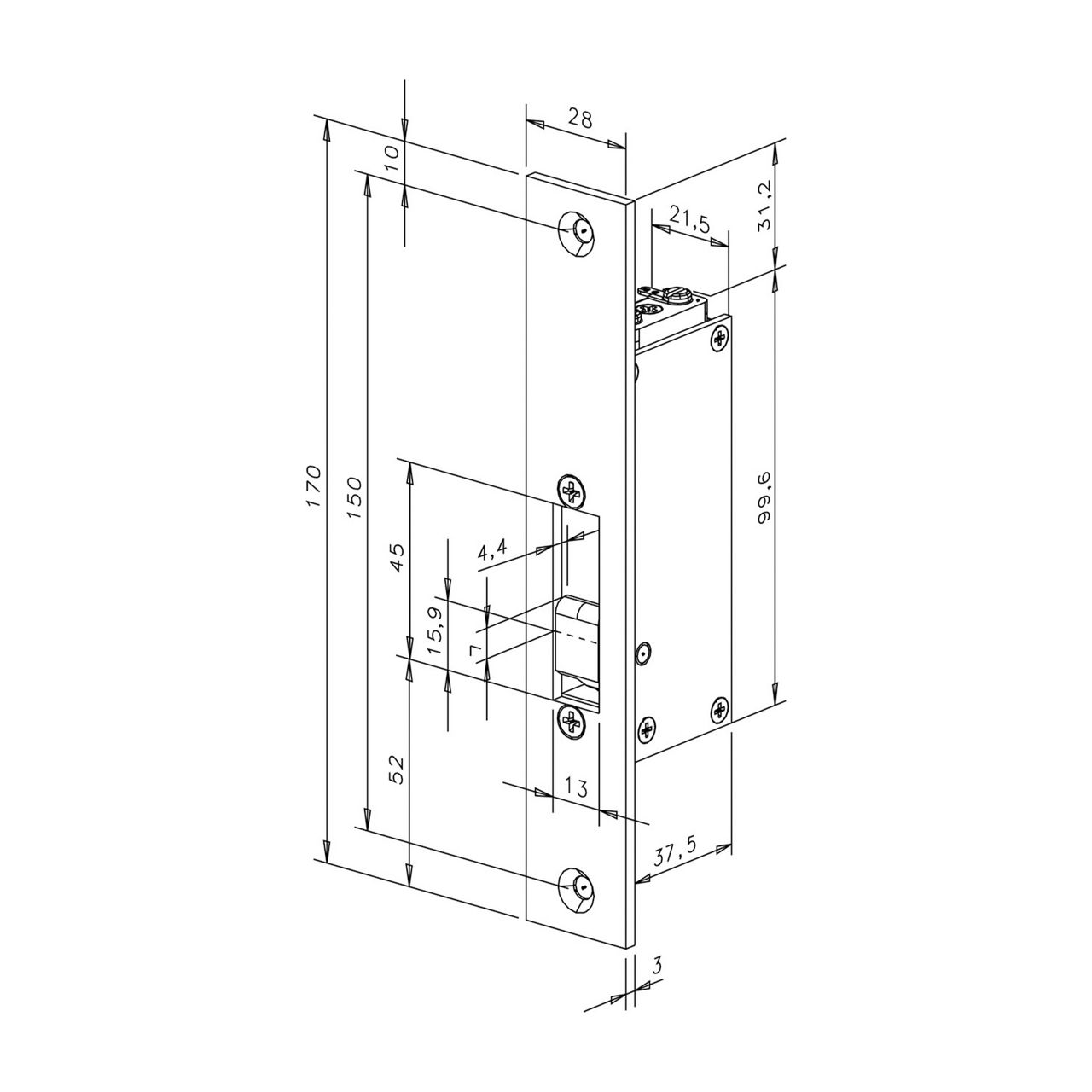 Image: Electric strike 112----11440D11 2