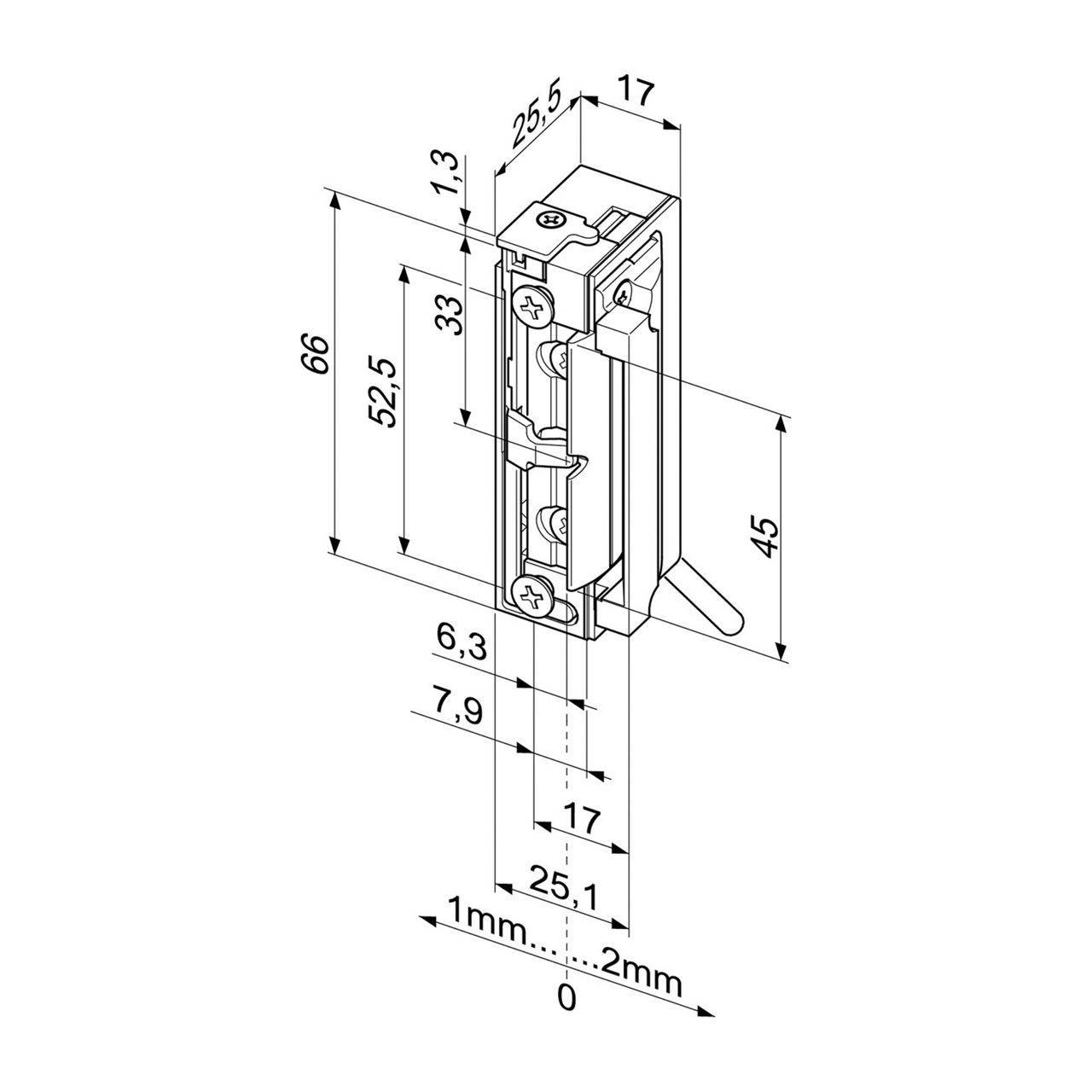 Image: Electric strike 138W.20 2
