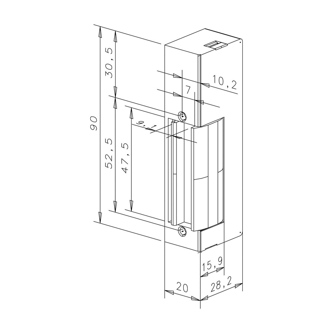 Image: Electric strike 9314 2