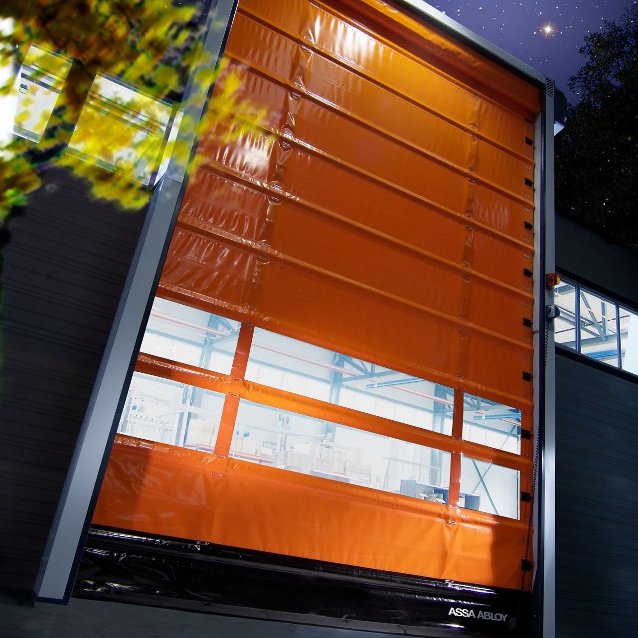 Image: Porte rapide Nergeco exposition corrosion