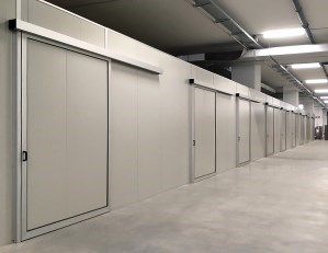 Entrematic Ditec sliding doors at Duka