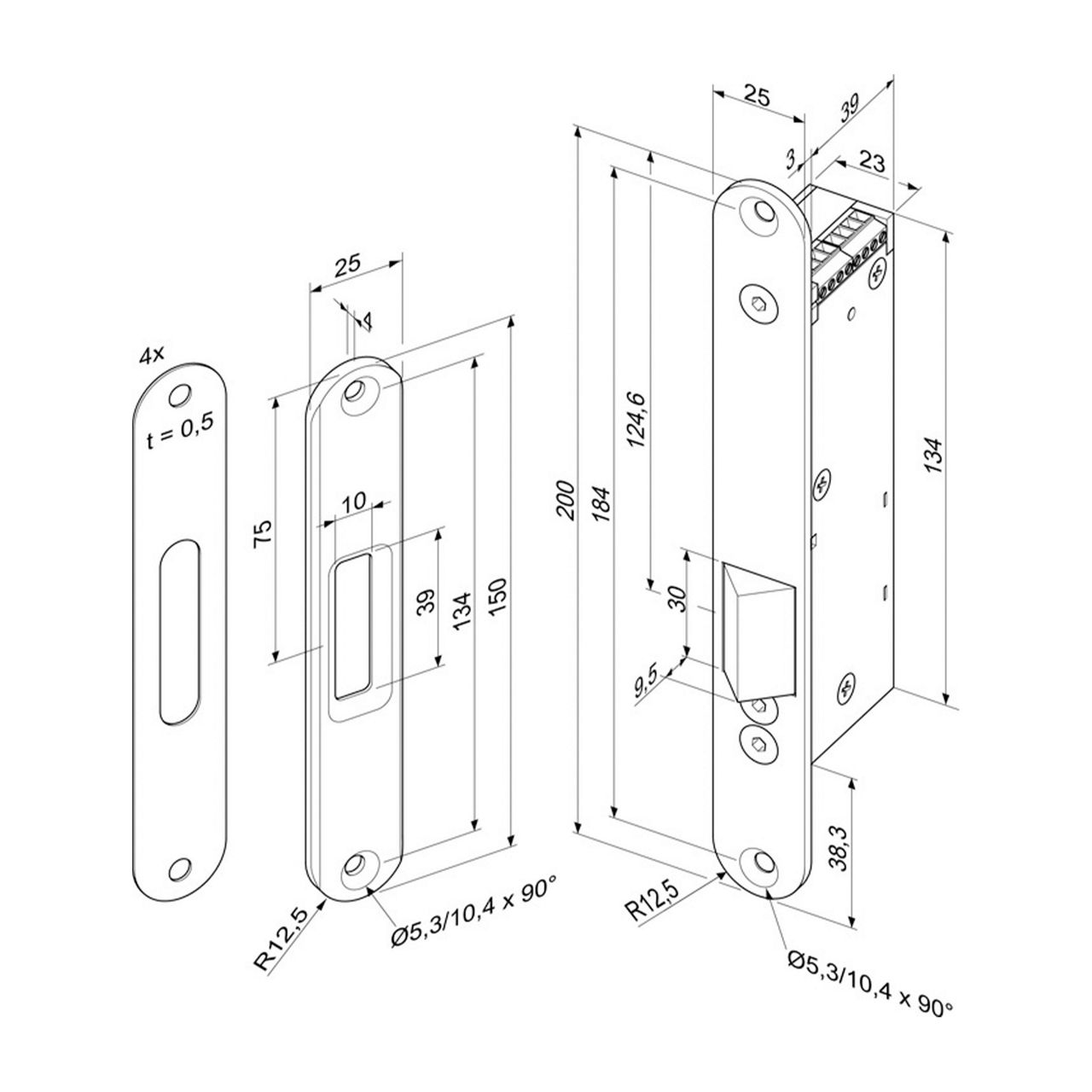 Image: Escape door locking system 352M.80 2