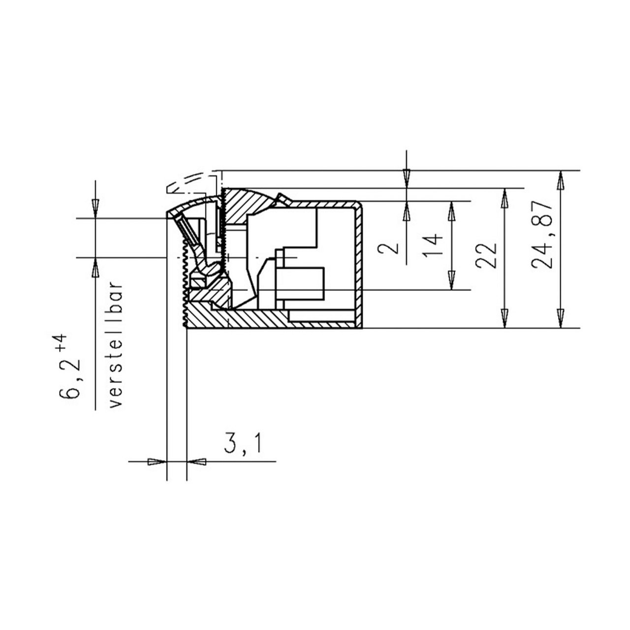 Image: Escape door strike 332.80 (RRAKRR) 3