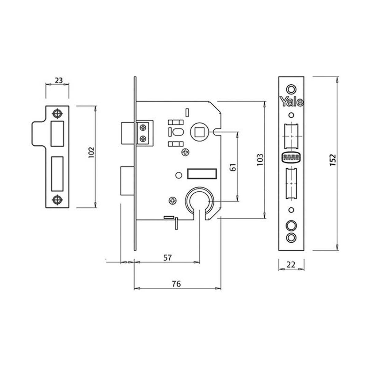 Image: Euro Profile Cylinder Lockset (with cylinder)