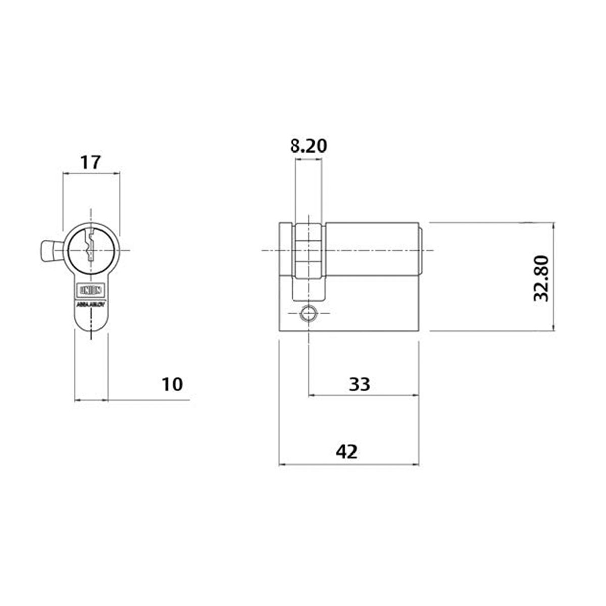 Image: Euro Profile Single Cylinder