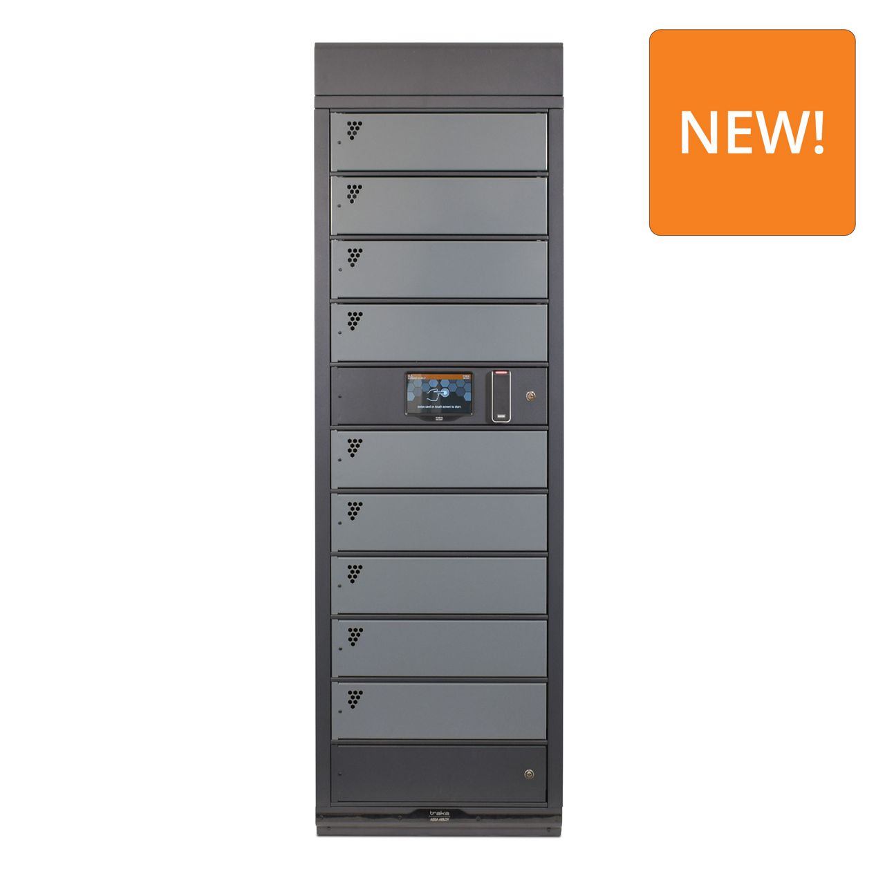 Flexible Asset Detection Locker 3 quarter right facing