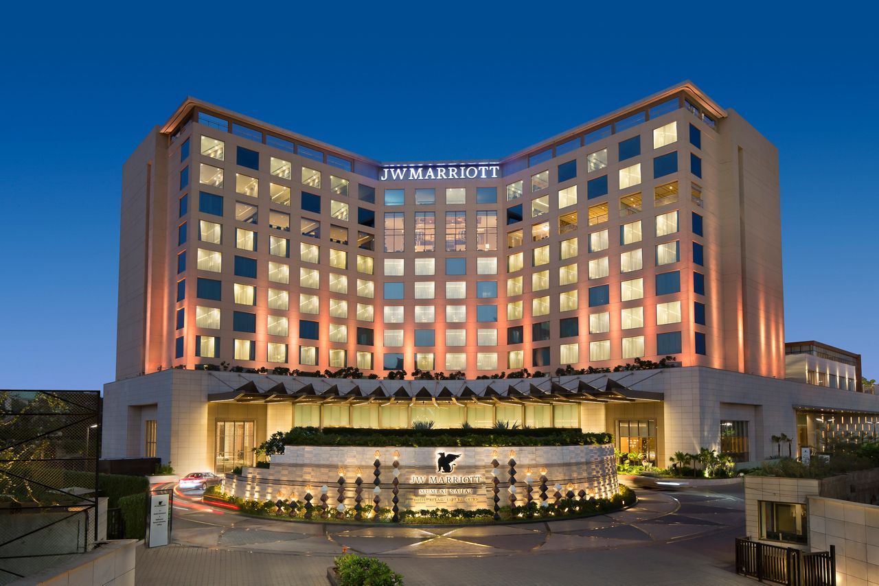 JW Marriott Mumbai hotel facade