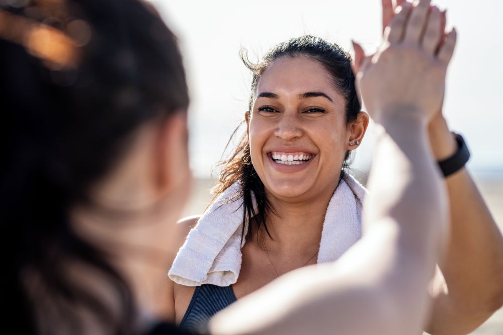 Femme ayant contacté le service client pour avoir ses codes Cléweb