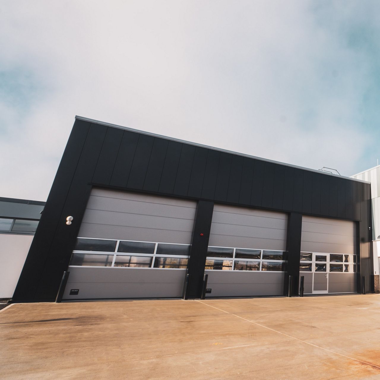 appliance bay industrial doors for firestations