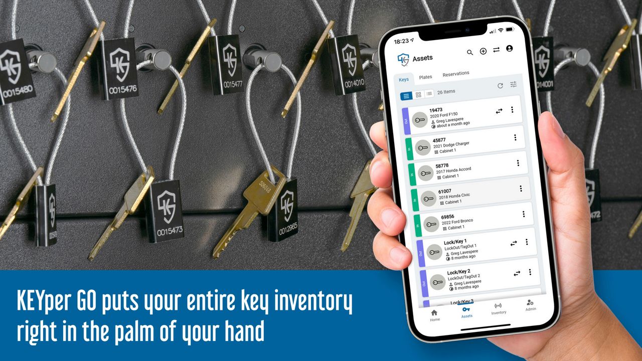 KEYper GO mobile app