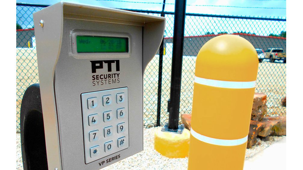 PTI keypad with gooseneck
