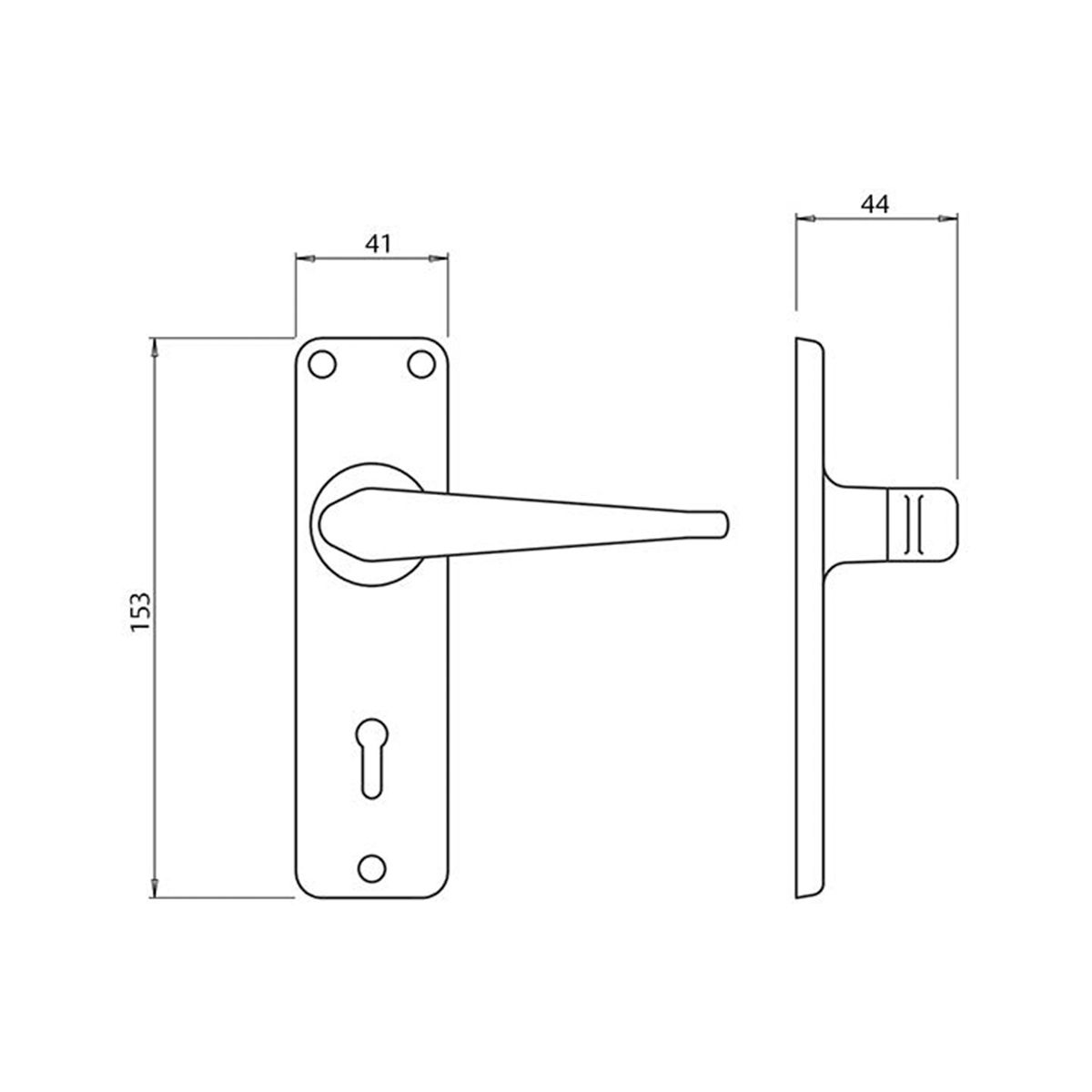 Image: Gower 2 Lever Lockset