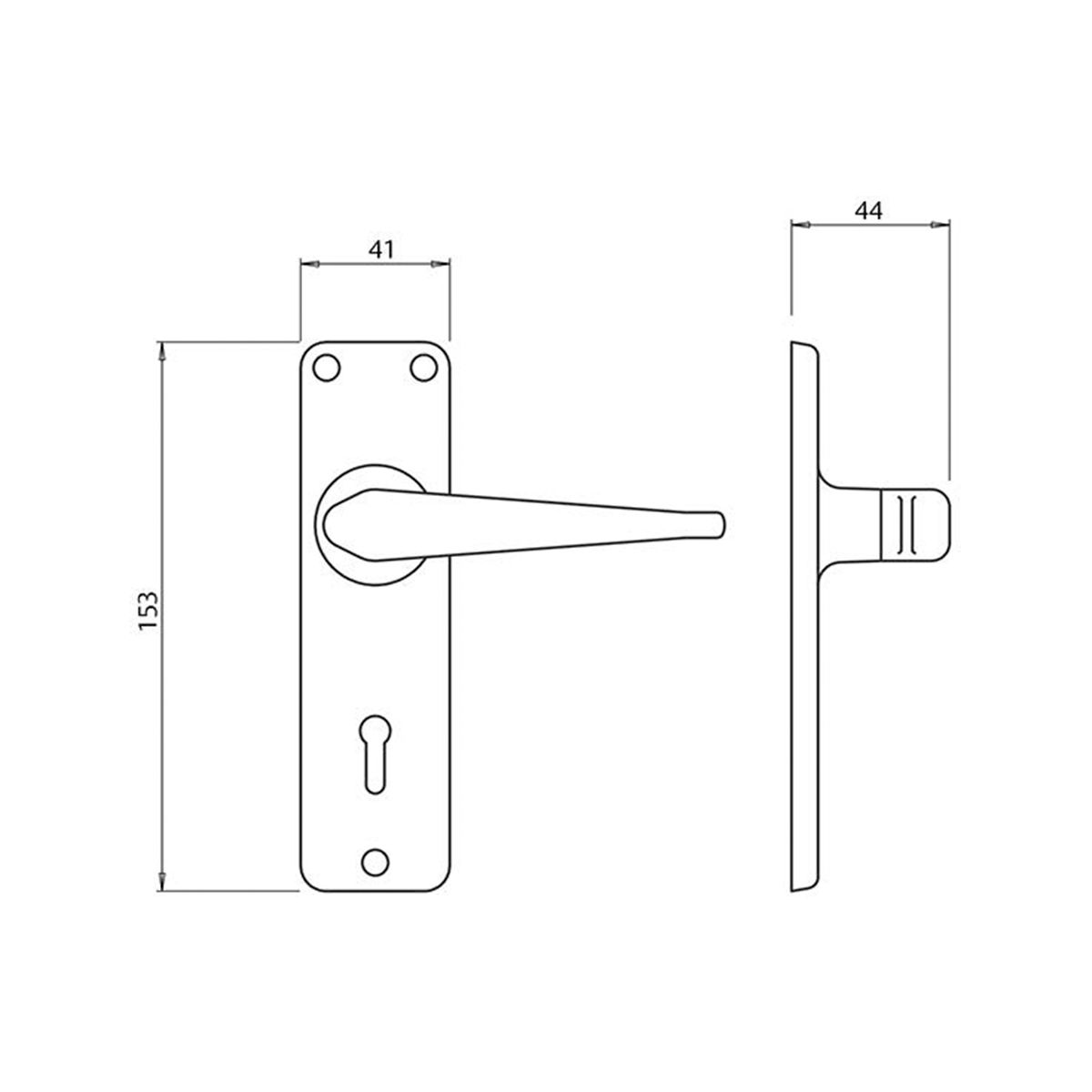 Image: Gower 4 Lever Lockset