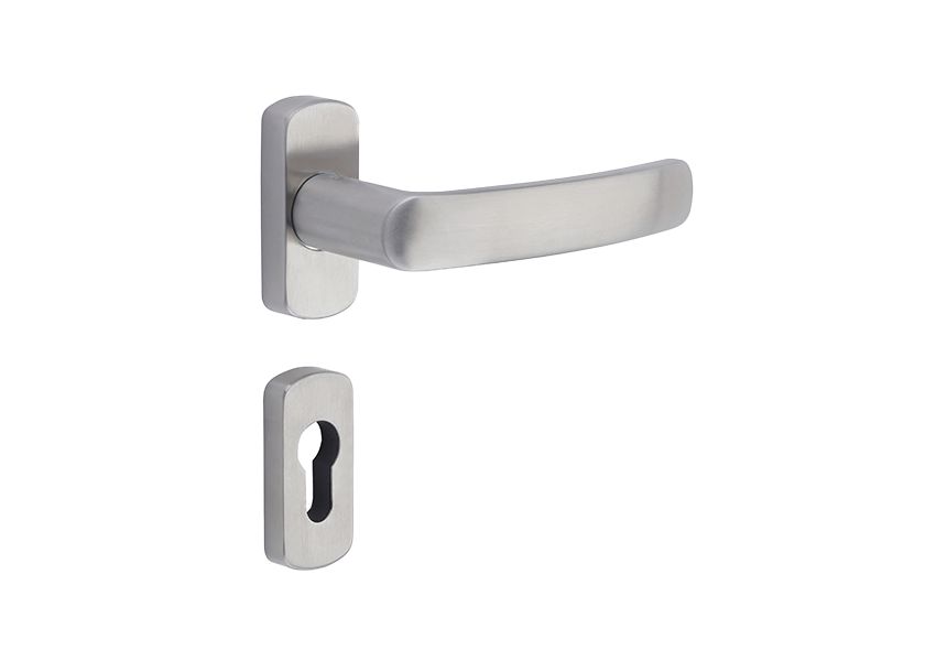 Harbour Stainless Steel Lever On Rose