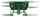 The HP Series Hydraulic Dock Leveler with green callout boxes highlighting key features.