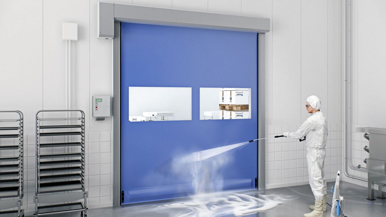 HS7040W  afspuitbare snellooppoort
