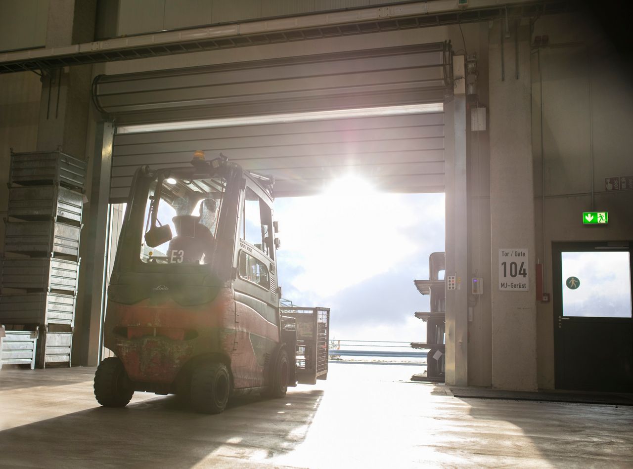 Normstahl Høyhastighets rulleport HSR300AISO gaffeltruck