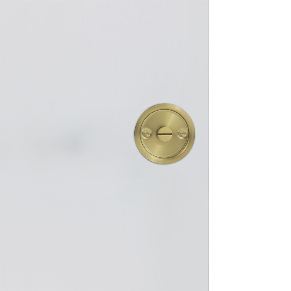 Satin Brass Interior View