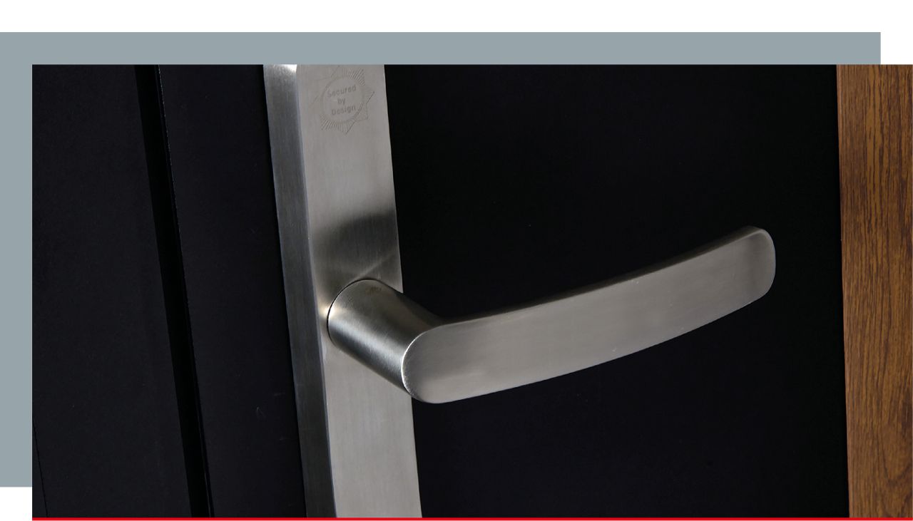 Harbour Stainless Steel TS 007 2-Star Security Door Handle