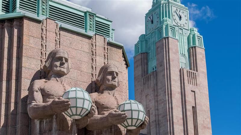 Suomalainen lukitusteknologia Helsingin rautatieasemalla