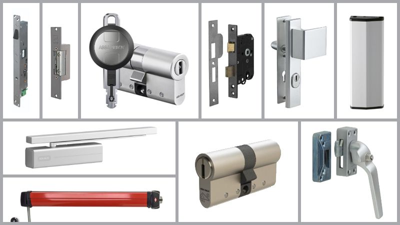 Produits de sécurité des portes ASSA ABLOY