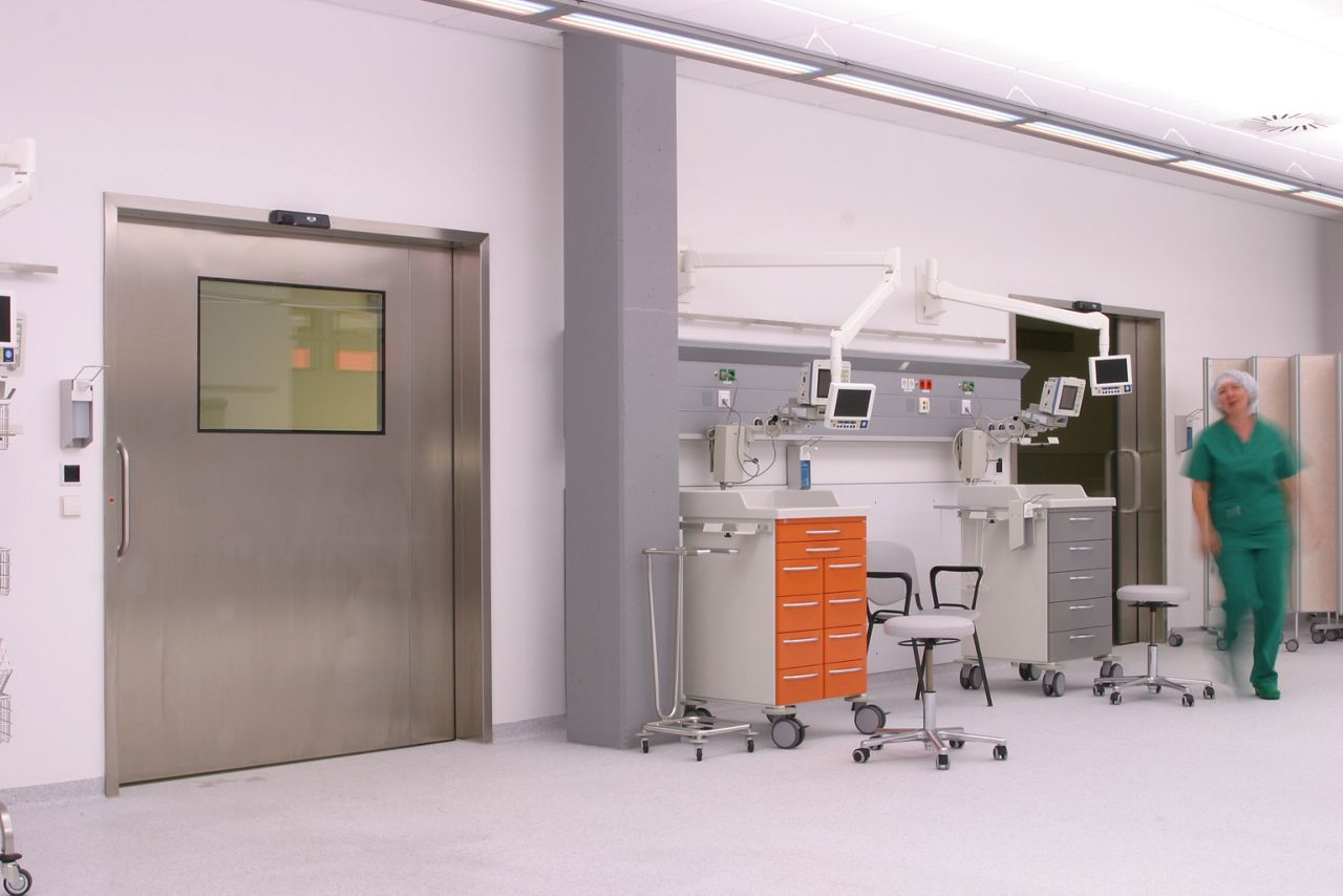 Image: Porte coulissante hygiénique Record CLEAN K3-A 