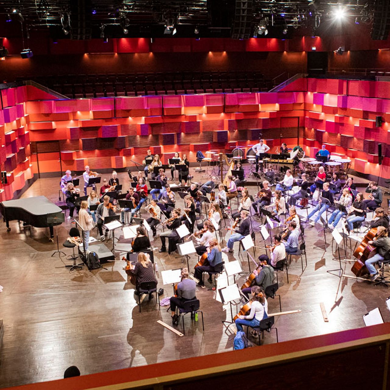 Konsertlokal Kungliga Musikhögskolan.
