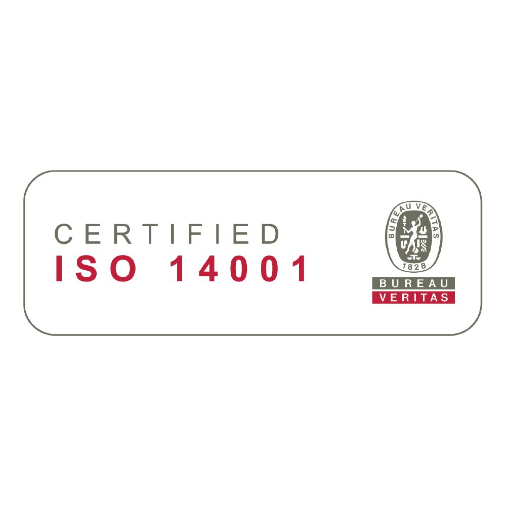 ISO 14001 Certification badge