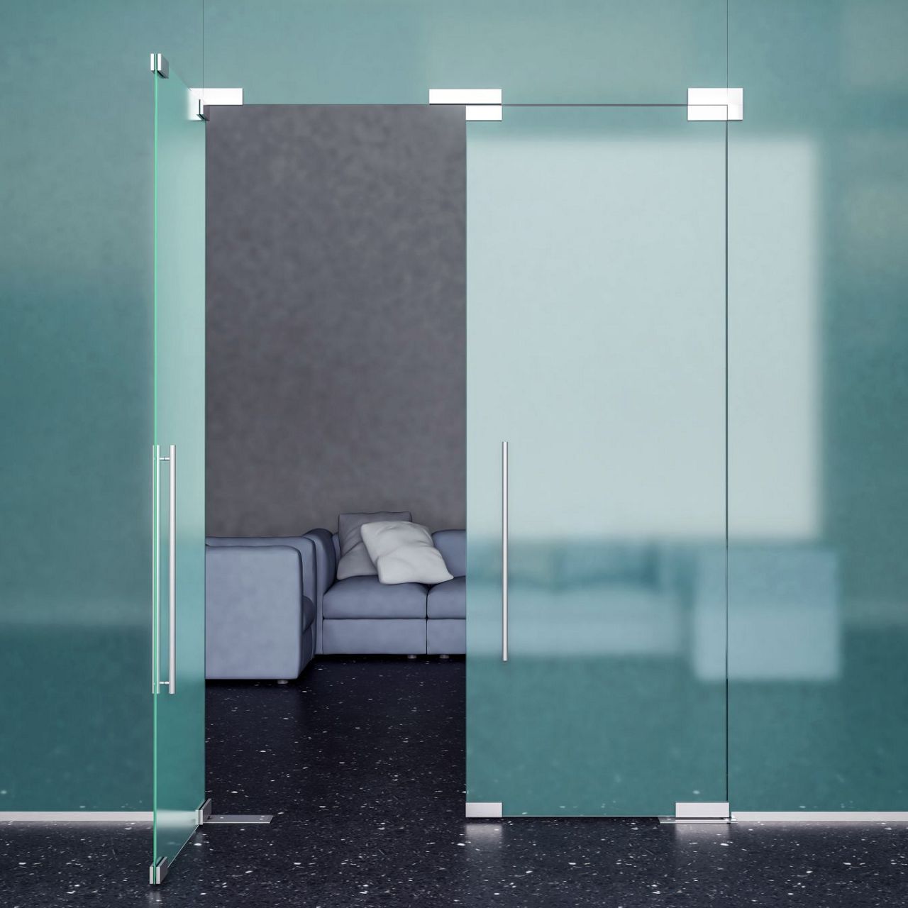 Glass Swing Door Patch Fittings 