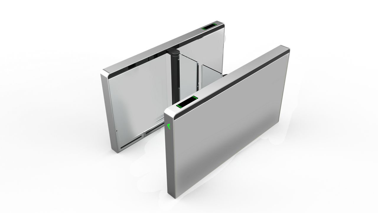 Image: Record Pureline control with a secure elegant slim speedgate