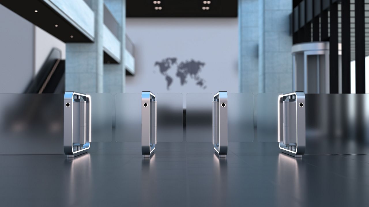 Record Impression security speed gate