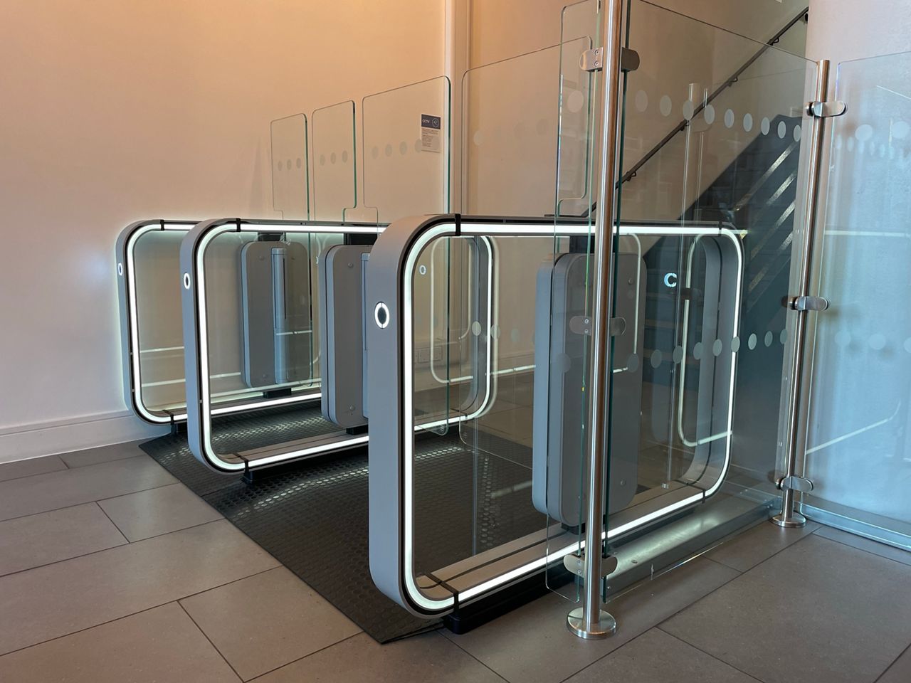 Record Impression Security Speed Gate Leisure Centre entrance