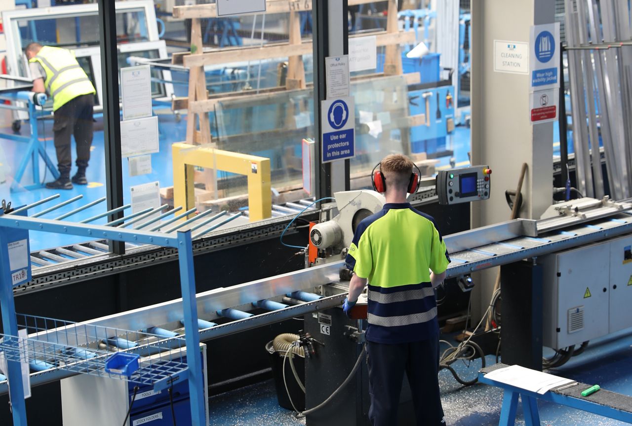 Record hamilton factory manufacturing automatic doors