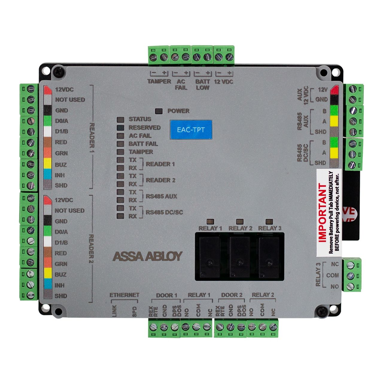Distributed controller plastic module (EAC-TPT)
