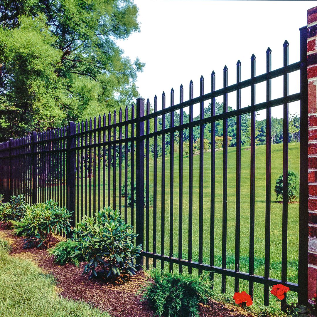Jerith Industrial aluminum fence in style #101