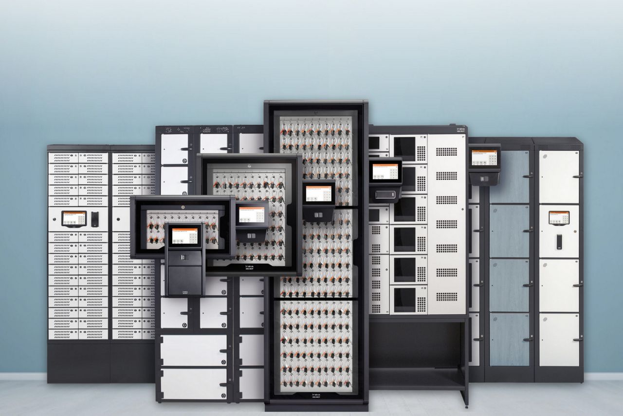 Traka electronic key cabinets and smart lockers