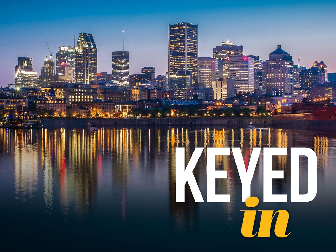 Montreal Skyline at Night