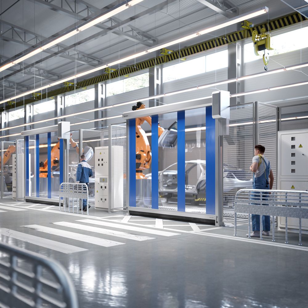 assa abloy machine protection door