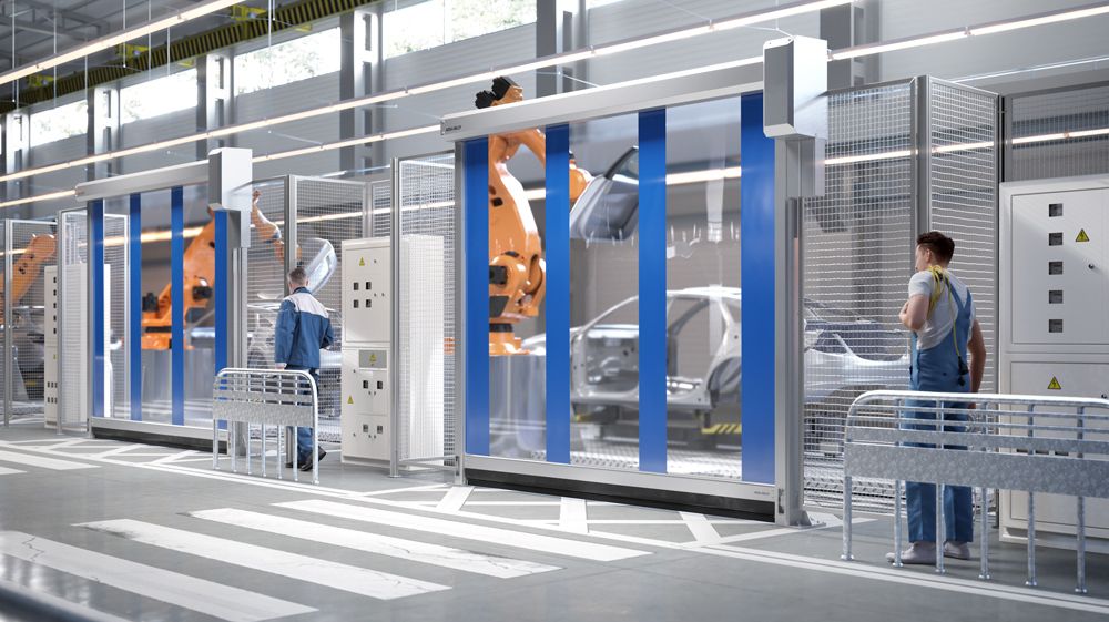 assa abloy machine protection door