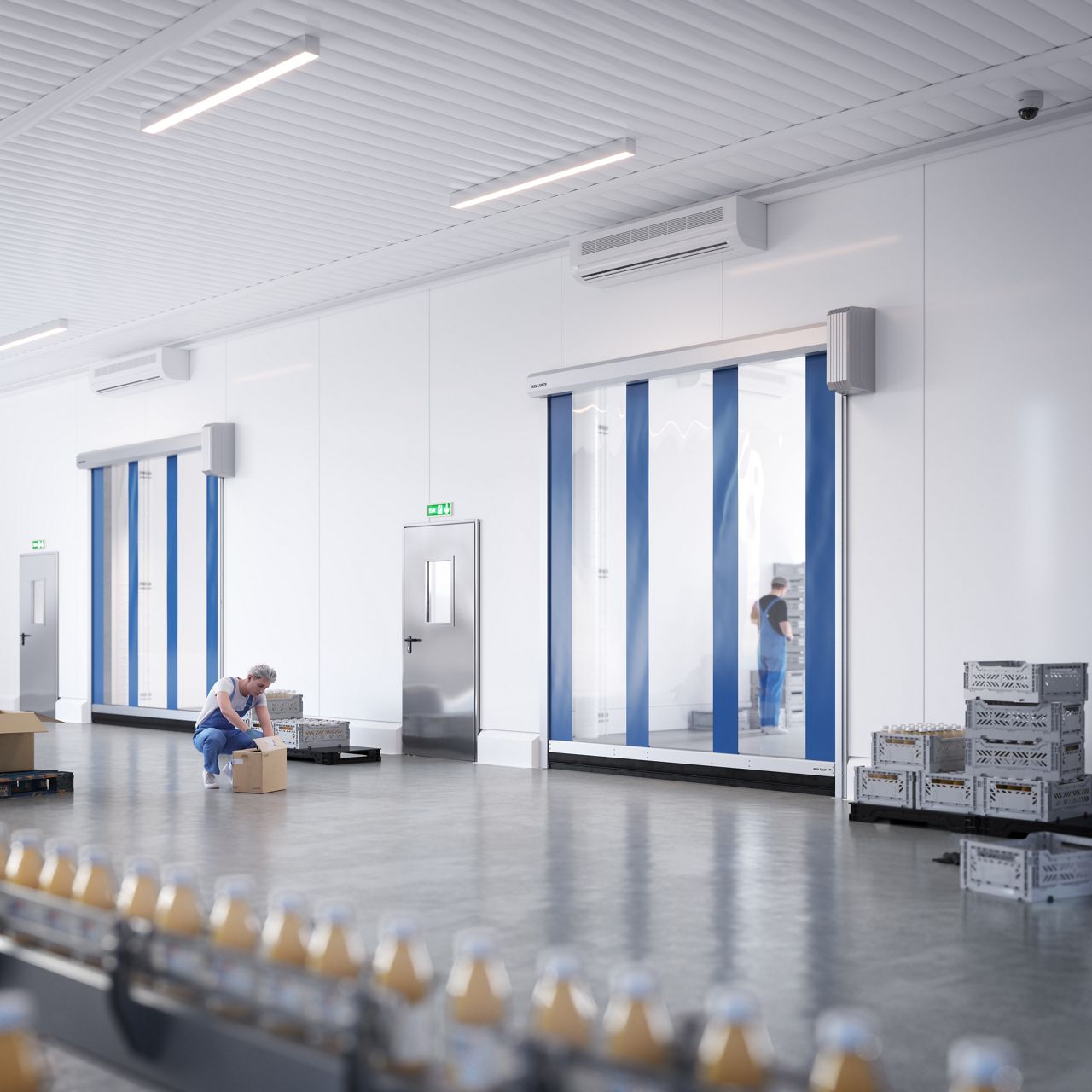   High-Speed Doors for Food & Beverage Facilities